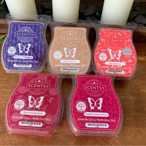 Scentsy lot of 5 new bars